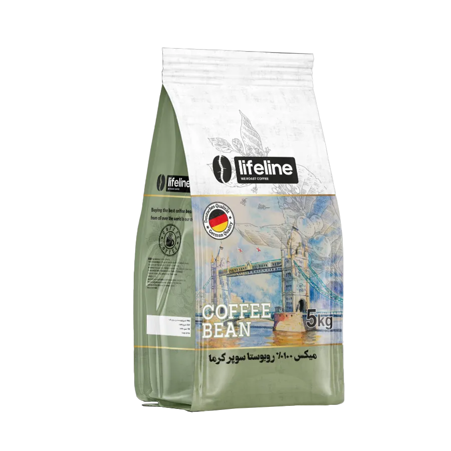 دانه قهوه میکس Super Creama - روبوستا 100 - عمده